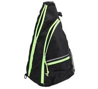 Alomejor Bolsa de Tenis con Correa de Malla Transpirable Ajustable, Bolsa de Hombro de Poliéster con Diseño de Subbolsillo para Fácil Transporte y Almacenamiento Organizado para Hombres y