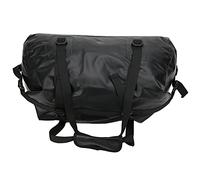 Alomejor Bolsa de Viaje Impermeable para Fitness, Bolsa de Gimnasio de Gran Capacidad para Viajes Diarios, 500D, PVC, Negro, 1 Uds.