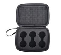 Alomejor Bolsa Organizadora de Accesorios de Golf, Funda Dura de EVA, Bolsa de Utilidad, Tela a Prueba de Arañazos con Correa de Transporte para Almacenamiento de Equipo de Golf (Black)