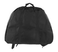 Alomejor Bolsa para de Polea Compuesta de Lona, Estuche para Compuesto de Tela Ligera con Mochila y Correa para el Hombro para Senderismo con Al Aire (Black)