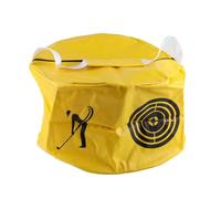 Alomejor Bolsa para Golpear el Golf Ayuda para el Entrenamiento del Swing de Golf Golpe de Contacto Power Golfista Bolsa práctica para el Entrenamiento de Golf(Yellow)