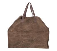 Alomejor Bolsa para Leña Bolsa de Compras para Soporte de Leña de Lona Duradera para Chimenea, de Almacenamiento de Accesorios para Estufa de, Adecuada para Herramientas de Jardín