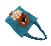 Alomejor Bolsa para Perros, Bandolera con Forma de León con Diseño Transpirable y Correas Anchas para Gatos Pequeños de Menos de 6 Libras de Viaje (C)