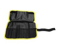 Alomejor Bolsa Pesca, Bolsillos Impermeables Almacenamiento Señuelos Jigs, Estuche Amarillo para Aficionados Profesionales Río Lago Mar Pesca Aire