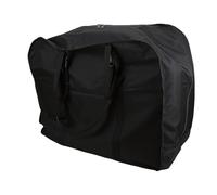 Alomejor Bolsa Plegable para Bicicleta, Tela Oxford 600D con Tela No Tejida de 300 G, Fondo Grueso de Doble Capa para Resistencia a Pinchazos, Correas de Hombro Ajustables en 2 (16 Pulgadas)