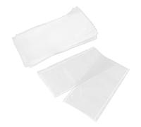 Alomejor Bolsas de Cebo Solubles en Agua de PVA de Disolución Rápida para Pesca de Carpas 50 Piezas Transparentes (70 * 140mm)