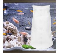 Alomejor Bolsas de Filtro para Acuario, Calcetines Eficientes con Filtro de Arrecife Marino para Purificación de Agua Clara, Adecuados para Peceras, Acuicultura, Peceras Ornamentales S Material: (M)