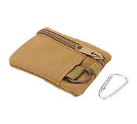 Alomejor Bolsas Molle, Mini Estuche Portátil para Tarjetas de Acceso, Adecuado para Acampar, Viajar, Senderismo, Deportes Al Aire (Color del Suelo)