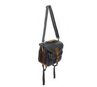 Alomejor Bolsos de Hombro de Cámara Lona Elegantes con Paquete Fotografía Correa Ajustable para Viajar