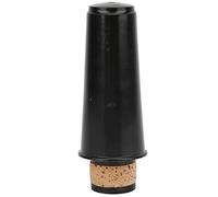 Alomejor Boquilla de Saxofón para Clarinete con Caña de Alta Calidad, Fácil de Soplar para Amantes de la Música, Color Negro