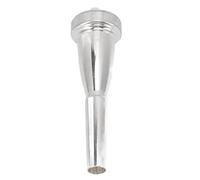 Alomejor Boquilla de Trompeta 7C Aleación de Cobre Bonito Diseño para Tocar Cómodamente Plata, para Trompetistas