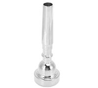 Alomejor Boquilla de Trompeta, Material de Cobre, Reemplazo Profesional 5C para Músicos Principiantes, Ideal para Instrumentos de Práctica de Latón (SILVER)
