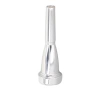 Alomejor Boquilla de Trompeta Reemplazo de Instrumento de Viento de Aleación de Aluminio Duradero para Trompetista + Rendimiento de Tono Superior para Músicos + Apariencia Plateada para una (3C)