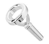 Alomejor Boquilla de Tuba Estándar de Cobre, Rendimiento Musical, Equipo de Instrumentos Musicales, Entrenador, Boca de Ejercicio