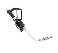 Alomejor Boquilla de Válvula de Control de Aceite Digital Boquilla de de Metal con Medidor de Flujo 15 Mm NPT 1 a 35 Lmin 100 Bar Operada por Aire para Garaje Taller Equipo Agrícola Transferencia de