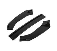 Alomejor Borde del Parachoques Delantero, Material ABS, Agrega un Aspecto Agresivo, Baja el Auto, Mejora la Estabilidad del Agarre para MK7 MK7.5 GTD R 2013-2020 (Negro Brillante)