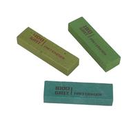 Alomejor Borradores de Trastes de Guitarra, Bloques de Pulido de Trastes Elásticos Suaves para Instrumentos Musicales, 3 uds.