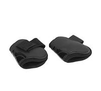 Alomejor Botas para Tendones de Caballo, Protectoras Ligeras para Saltar con de Correa de Liberación Rápida, para Entrenamiento de Caballos, Material PU (Un par de Patas traseras Medianas.)