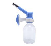 Alomejor Botella de Agua Colgante para, Alimentación Automática de Gran Capacidad para Cachorro, Gato, Conejo, Hervidor de Agua de Material Resistente para Jaula y Perrera (Blue)