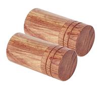 Alomejor Botella de Madera para Aceites Esenciales, Estuche de Almacenamiento a Prueba de Fugas para Viajes, 10 Uds. para Entusiastas de la Aromaterapia (2,9 diámetro Exterior)