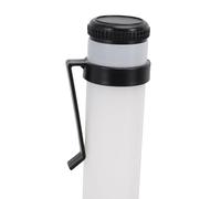 Alomejor Botella de para, Contenedor Portátil con Soporte de con Diseño de Boca Ancha para Reparación de Divots en Campos de y Mantenimiento de Césped (White)