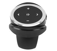 Alomejor Botón Multimedia Bluetooth Mando a Distancia Inalámbrico Premium para Volante de Coche y Dispositivos Móviles Diseño Práctico Batería de Larga Duración