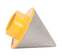 Alomejor Broca Avellanadora de Diamante de Calidad, Herramienta Eficiente para Crear Múltiples Tamaños de Orificios en Piedra y Cerámica, 5/8 In-11 (38mm)