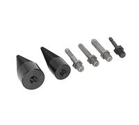 Alomejor Broca Divisora de Madera, Broca Cónica Resistente de 32mm y 42mm para Acampar y Actividades Al Aire Libre con Caja de Almacenamiento