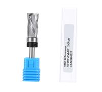 Alomejor Broca Enrutadora de Corte a Ras en Espiral, Diseño de Rodamiento Superior Duradero para Bordes de Madera de Precisión, Diámetro de Corte de 1/2 Pulgada, Vástago de 1/4 Pulgada