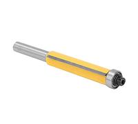 Alomejor Broca Enrutadora de Vástago de 8mm, Fresa Afilada para Carpintería, Corte Limpio de Tableros de Fibra de Densidad Media (8*12,7*50,8mm)