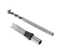 Alomejor Broca para Agujeros Cuadrados Resistente Al Desgaste para Carpintería, Mortaja, Perforación Más Rápida y Precisa en Materiales de Baja Dureza, 1 Unidad (20MM)