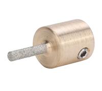 Alomejor Broca para Amoladora de Vidrio de Diamante, Herramienta de Molienda Duradera para Vidrio, Piedra y Azulejos, Se Adapta a Varias Amoladoras de (MCB18)
