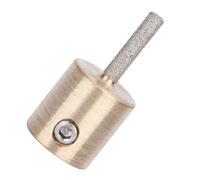 Alomejor Broca para Amoladora de Vidrio de Diamante, Herramienta de Molienda Duradera para Vidrio, Piedra y Azulejos, Se Adapta a Varias Amoladoras de (MCB18)