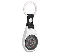 Alomejor Brújula de Mano Profesional de Aleación de Zinc Duradera para Senderismo, Camping, Actividades Al Aire, 3,9x1,3 Pulgadas