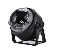 Alomejor Brújula para Barco y Navegación, Brújula de Bola para Acampar al Aire, Senderismo y Montañismo - Accesorio de Orientación para Vehículo y Actividades al Aire (150 Caracteres)