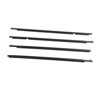 Alomejor Burletes para Ventana, Burletes de Goma para Ventana, 4 Piezas, Reemplazo Directo, Delantero, Trasero, Izquierdo, Derecho, para 2006 2007 2008, Impermeable, a Prueba de Viento, Moldura para
