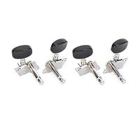 Alomejor Cabeza de Ajuste de Sintonizador de Cabezales de Ukelele con 2 Alfileres de Ajuste para una Fácil Instalación Guitarristas Clásicos y Jugadores de Ukelele