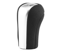 Alomejor Cabezal de Perilla de Palanca de Cambios para Automóvil, Perilla de Palanca de Cambios de 5 Velocidades de Plástico de Primera Calidad para Verso y con Fácil Instalación y Diseño Elegante