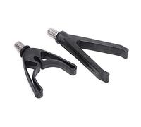 Alomejor Cabezal de Soporte para Caña de Pescar de 8 Piezas, Práctico Soporte Flexible en Forma de V en Forma de U, con Tornillos de Acero Inoxidable, para Protección de Caña de Pescar