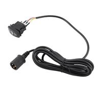 Alomejor Cable Controlador Manual de Cabrestante, Material ABS, Extensión de 10 Pies para Cabrestante de 3 Puntas, Ideal para Vehículos Todoterreno UTV