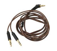 Alomejor Cable de Actualización de Auriculares de 3,5 Mm a Doble de 3,5 Mm, Divisor en Y Duradero para Hifiman Sundara Arya Ananda de 47,2 Pulgadas