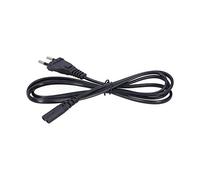 Alomejor Cable de Alimentación para Electrodomésticos, Fuente de Alimentación Estable de Alta Corriente Segura de 2,5 A para Cámaras Digitales, 1 M, Cobre + PVC