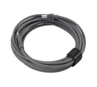 Alomejor Cable de Alimentación Satelital de CC a Tipo C de Alta Durabilidad para Uso en Interiores y Exteriores Plug and Play para Diversos Equipos Electrónicos (5m)