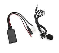 Alomejor Cable de Audio para Automóvil Adaptador AUX con Bluetooth 5.0 ABS DC 12V Plug and Play Decodificación de Audio Estable para Motociclistas Goldwing GL1800 y Uso Diario