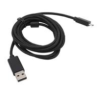 Alomejor Cable de Carga para Auriculares Bluetooth, Diseño de Nailon de | Material duradero, tecnología antiinterferencias, compatible con Logitech