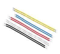 Alomejor Cable de Circuito para Guitarra Eléctrica e Instrumentos Musicales, Conexión Interna de 19 cm, Kit de Cables de Repuesto, Juego de 10 Piezas para Reparación y Mejora de Señal