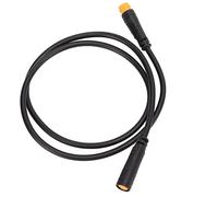 Alomejor Cable de Extensión de Bicicleta Eléctrica Freno 3 Pines Enchufe Impermeable Hembra/Macho/Macho a Hembra para Motor Bafang(Hombre a Mujer)