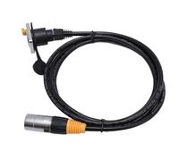 Alomejor Cable de Extensión Ethernet STP Resistente Al Agua, Conexión Estable, Adaptador de Red LAN para Entornos Al Aire Libre (2m)