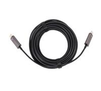 Alomejor Cable de Fibra óptica, Velocidad Ultraalta 48Gbps de 8K 60Hz, Ideal para Juegos, PC, TV y