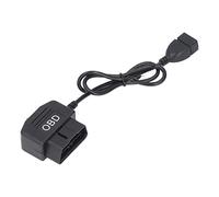 Alomejor Cable de Fuerza OBD Universal con Protección de bajo Voltaje y Errores de Uso de Electricidad para la Carga de Telefoon de la Cámara de la Cámara del Tablero
